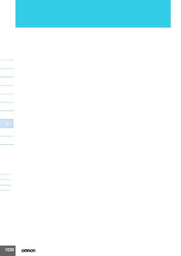 OMRON 按钮型EE-SA801光电传感器 样本
