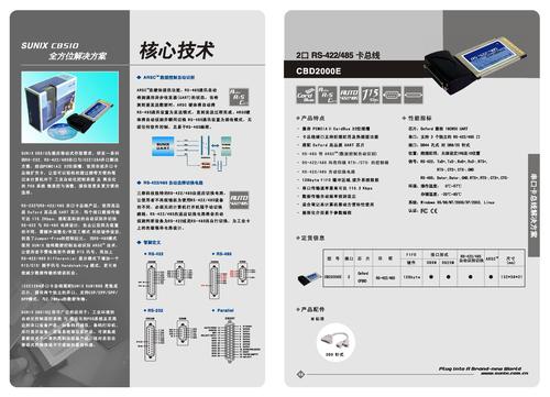 SUNIX 卡总线全方位解决方案