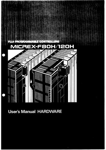 FUJI MICREX-F F80H/F120H HARDWARE