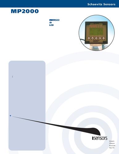 Schaecitz LVDT配套仪表 MP2000 系列