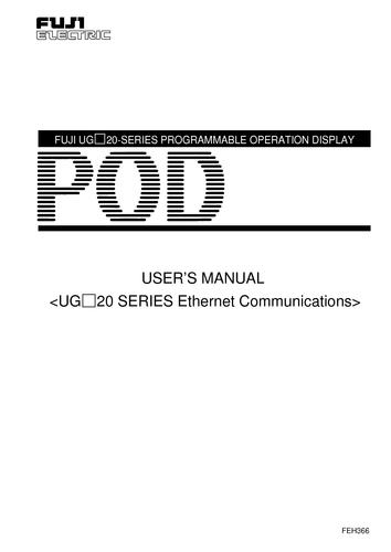Fuji POD UG series(Ethernet Communications)