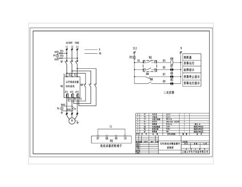 山宇软起动SJR2软起动键盘操作控制图