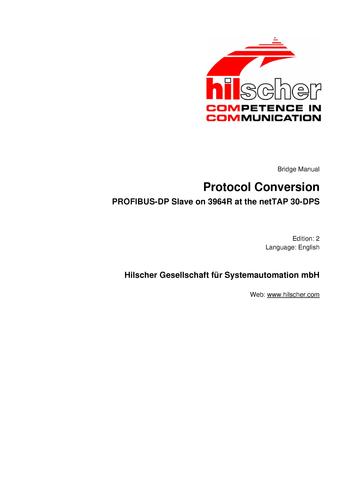 德国赫优讯(Hilscher)netTAP(PROFIBUS DP从站转串口协议3964R)协议配置手册