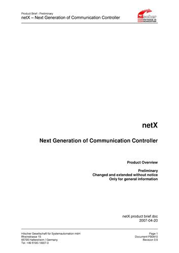 德国赫优讯(Hilscher)netX硬件应用手册