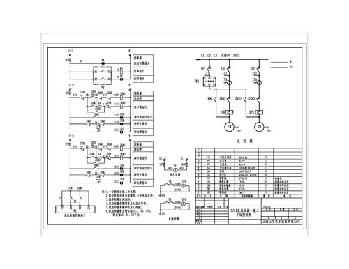 软起动SJR2一拖二(手动)控制图