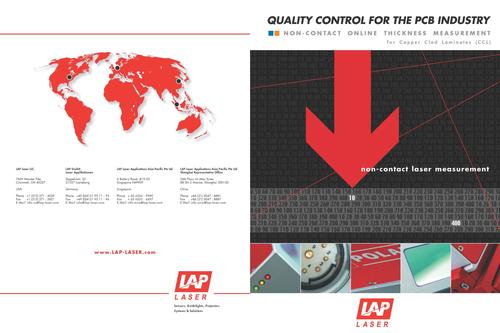 LAP PCB行业质量控制应用报告-覆铜板在线测厚