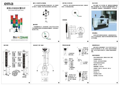 伊玛LED多层警示灯产品说明书