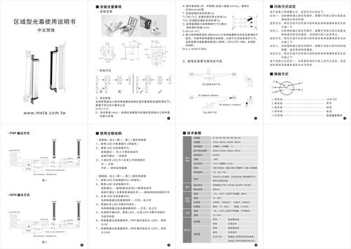 伊玛区域型光幕产品说明书