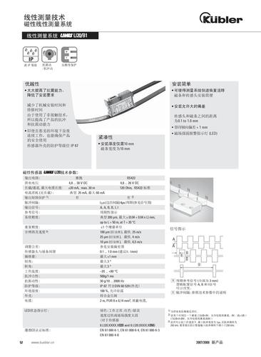 库伯勒 Lim es LI20/B1线性测量系统