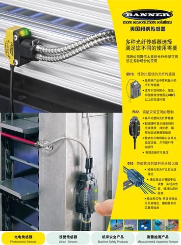 Banner 光纤传感器产品手册