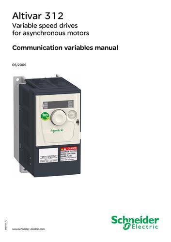 施耐德ATV312 Communication variables manual-EN（英文）