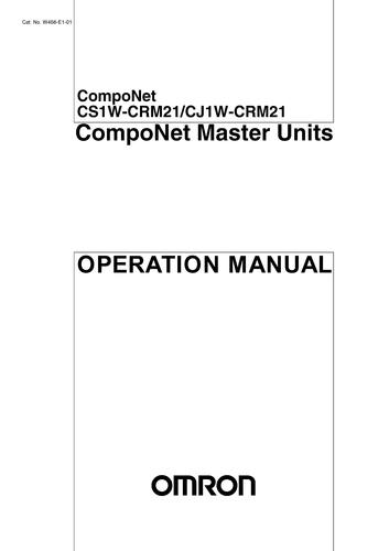 CS CJ CRM21-网络控制应用手册