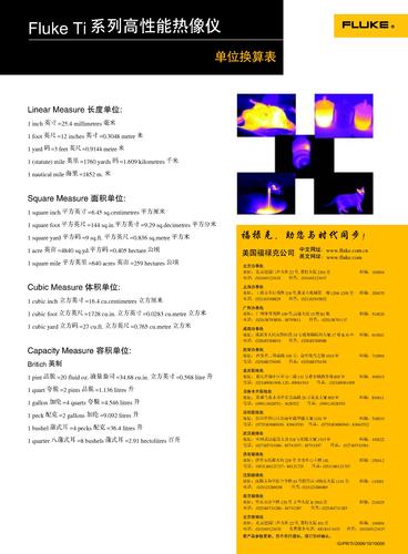 福禄克热像仪产品及应用样本