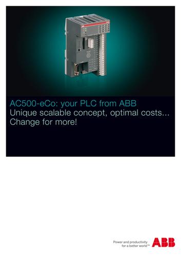 ABB AC500-eCo 产品简介（英文）