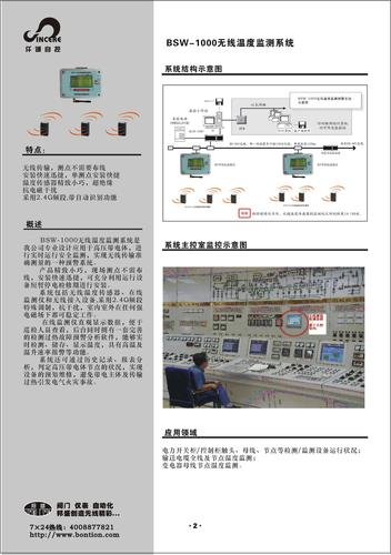 邦盛 BSW-1000无线温度监测系统