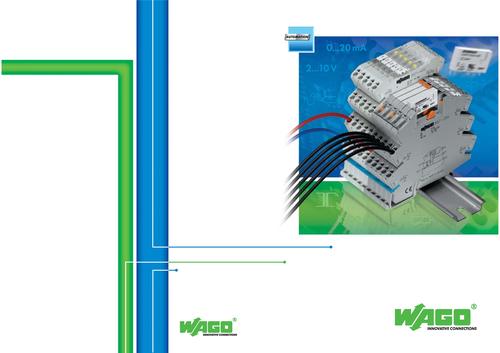 WAGO 857系列模拟信号转换模块/继电器模块