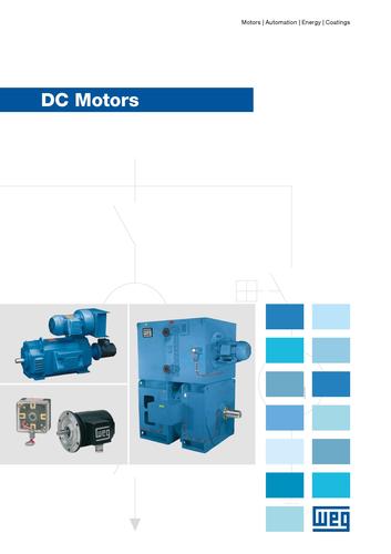 WEG dc motor