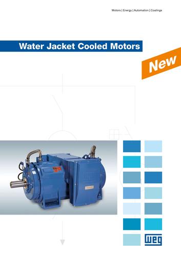 WEG Water jacket cooled motor