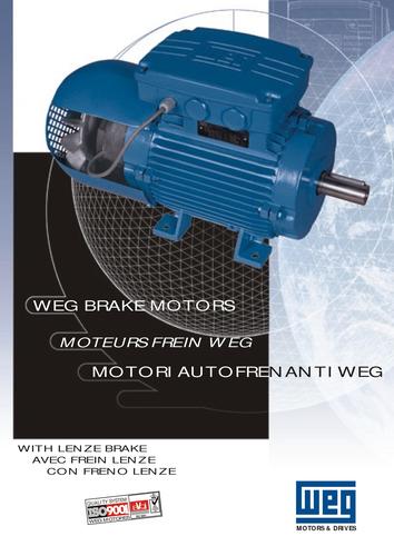 WEG Brake Motors with LENZE Brake