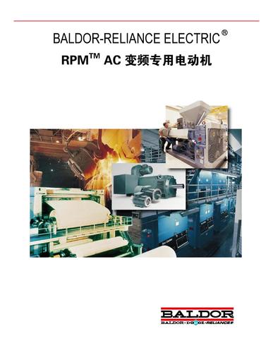 葆德RPMTM AC 变频电动机
