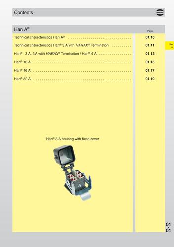 HARTING 工业用 Han薄型结构连接器产品目录