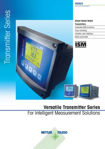 梅特勒-托利多 M300/M400/M420系列变送器