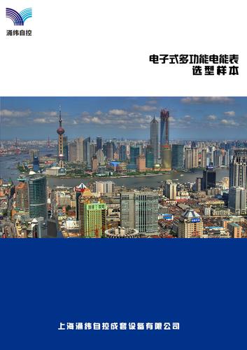 涌纬自控  电子式多功能电能表选型手册(2010年最新版)