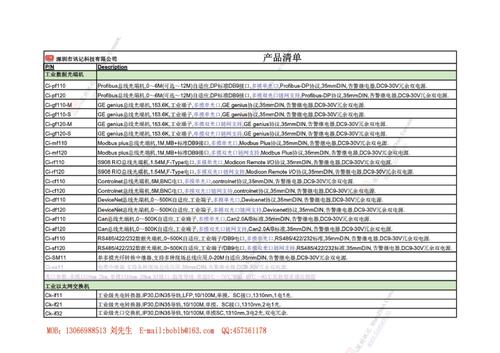 深圳讯记 现场总线光纤\工业以太网选型指南