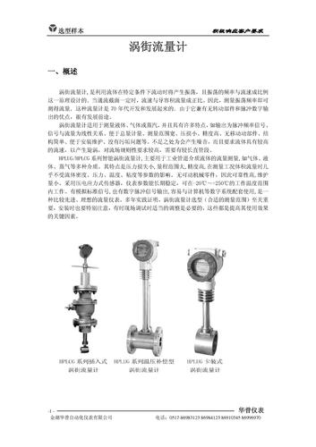 华普 HPLUG/HPLCG系列智能涡街流量计