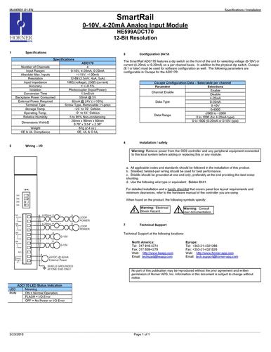 SmartRail Modular I/O