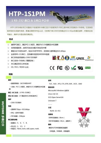 融诚互通 HTP-1S1PM产品