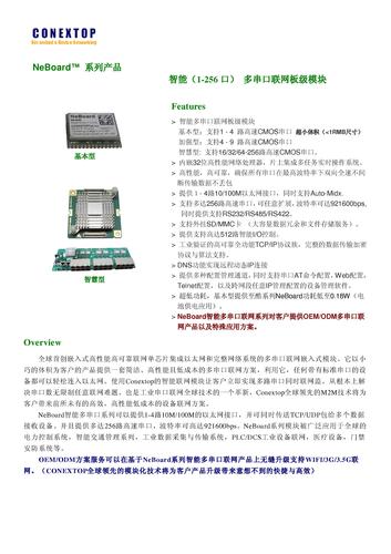 科联浦 NeBoard系列嵌入式联网模块中文用户手册