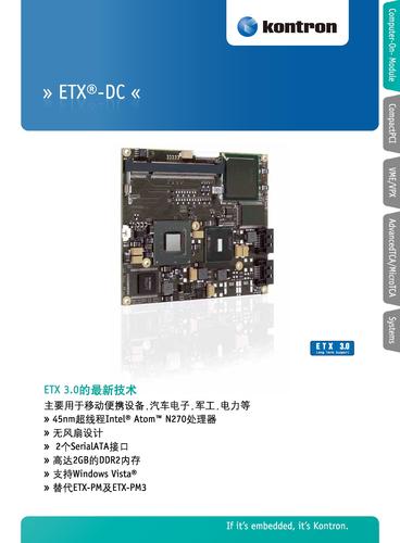 控创 ETX-DC高性能计算机模块产品介绍