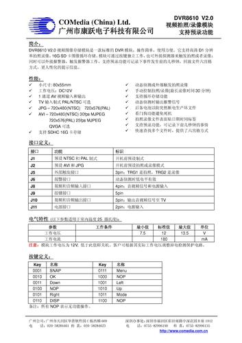 高美迪亚 DVR8610 V2.0视频图像存储模块产品介绍