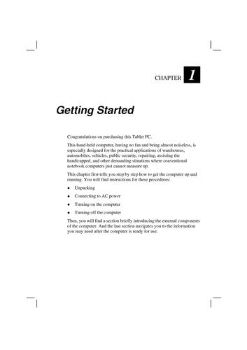 神基科技 Tablet CA25用户手册（英文）