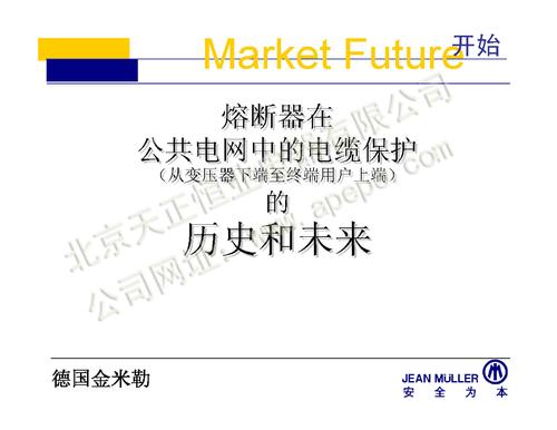 金米勒 熔断器在公共电网中的电缆保护的历史和未来