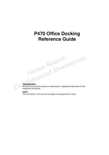 神基科技 P470办公室外设设备的安装手册（英文）