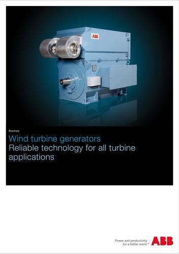ABB风力发电机 风力涡轮发电机应用于所有涡轮机的可靠技术（英文介绍）