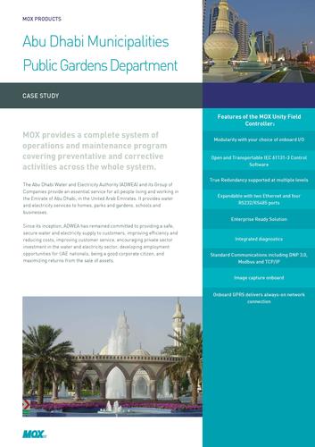 case study - 供水 - Abu Dhabi