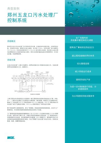 case study - 污水 - 五龙口水处理厂MOX控制系统