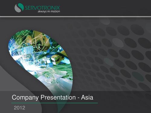 高创(servotronix)  深圳公司介绍 英文PPT