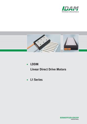 德国IDAM L1平板式开槽系列直线电机  英文手册