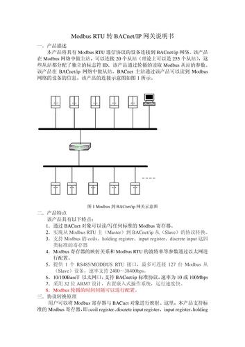 Modbus主站转BACnetip网关使用说明