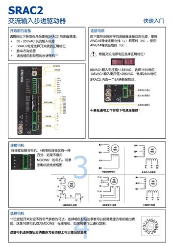 上海安浦鸣志-步进电机驱动器-SRAC2 中文-SRAC2 快速入门