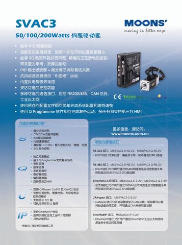上海安浦鸣志-交流输入-SVAC3 中文SVAC3用户手册