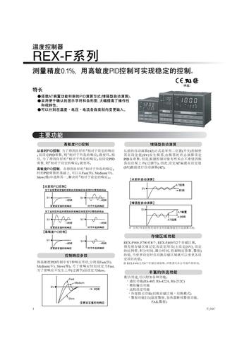 RKC 高精度温度控制器 REX-F400/700/900 介绍