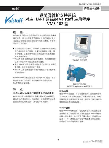 azbil Valstaff 调节阀维护系统