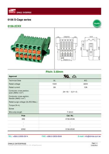 町洋 0156-2CXX系列 S-Cage双排插头插座 产品手册