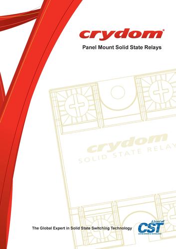 CRYDOM 新版面板安装固态继电器手册