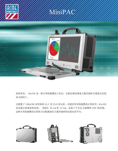 ACME 高密度存储便捷式电脑MiniPAC数据手册